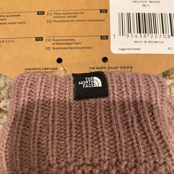 Minna Cable Knit Mittens - North Face - Picture 6 of 7